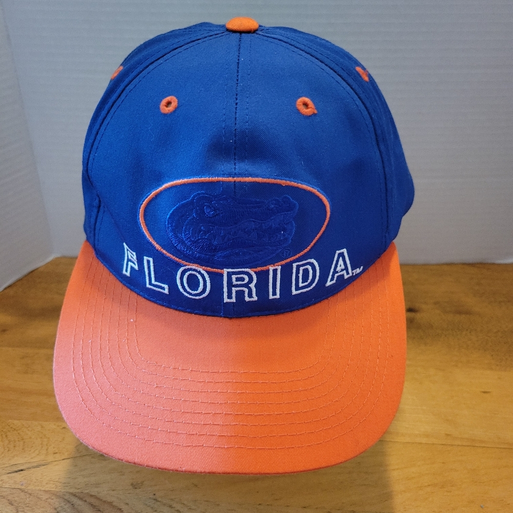 Signatures University Of Florida UF Gators Snapback Blue Hat Cap